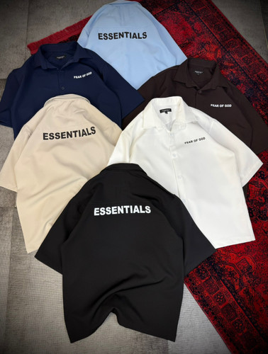 پیراهن باکسی پارچه مازراتی Essentials