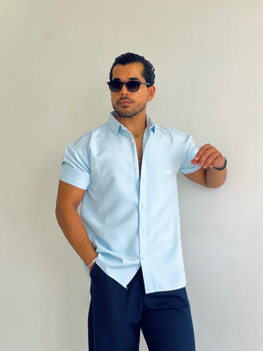 پیراهن مردانه باکسی پارچه مازراتی هرمس Hermes